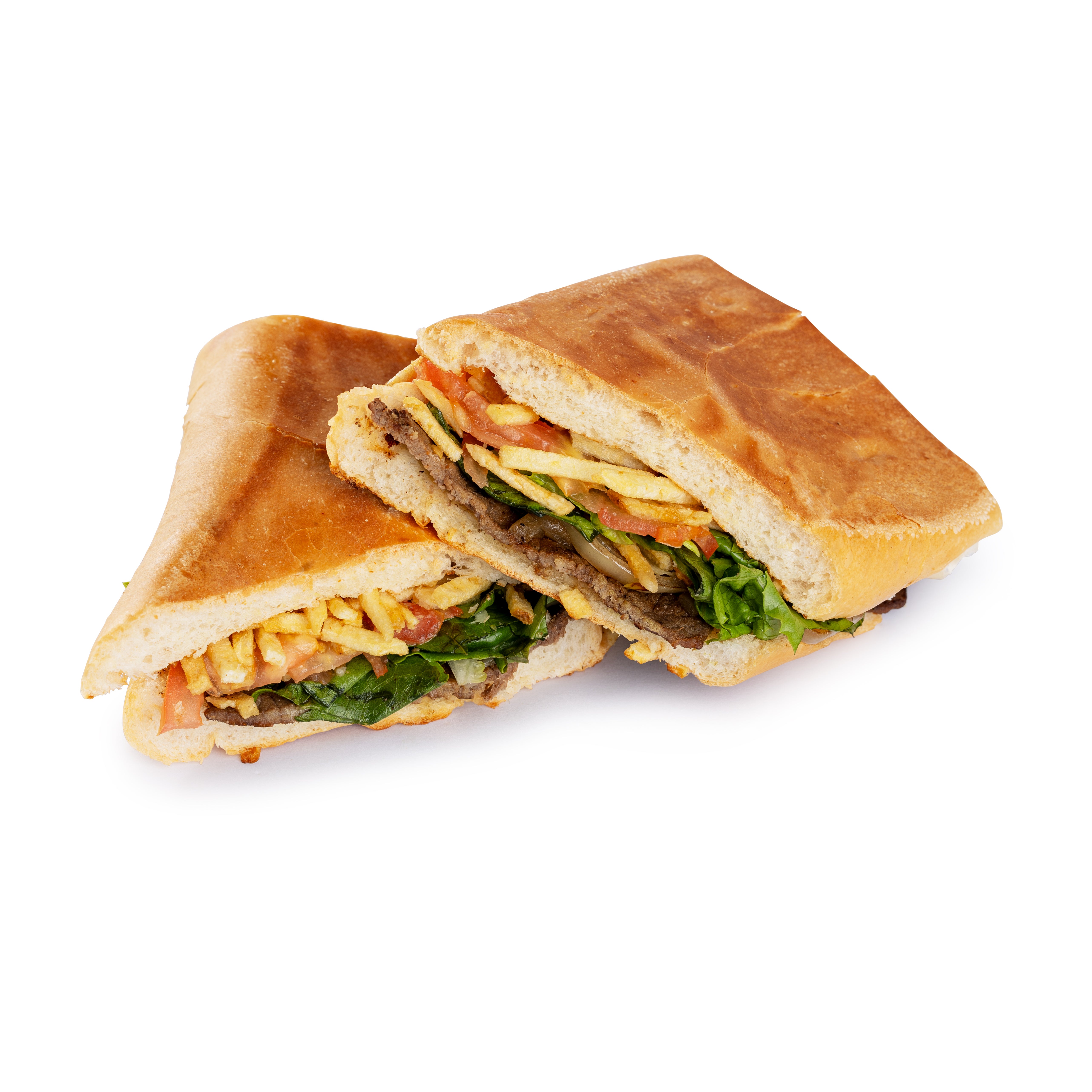 Pan con Bistec - Steak Sandwich | Vicky Bakery Ave Maria